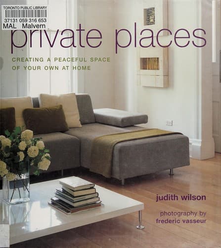 Tapa de Private Places