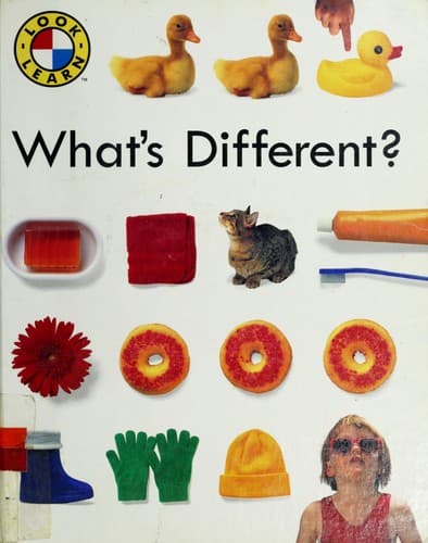 Tapa de What's Different? (Look Learn)