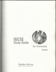 Tapa de Igcse Chemistry Study Guide