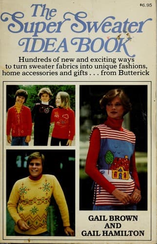 Tapa de The super sweater idea book
