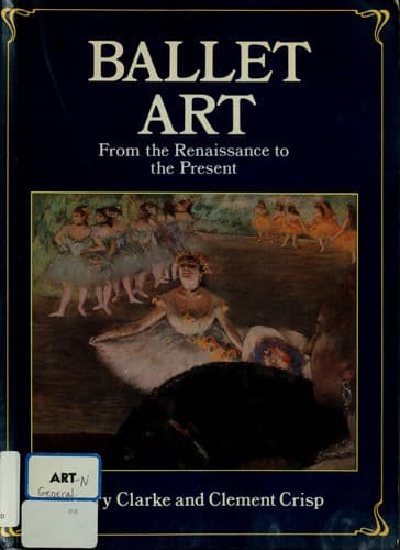 Tapa de Ballet art
