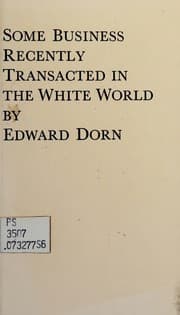 Tapa de Some business recently transacted in the white world