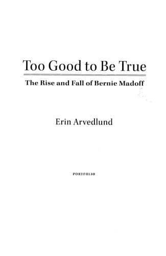 Tapa de Too good to be true
