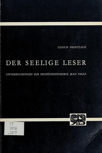 Tapa de Der seelige Leser