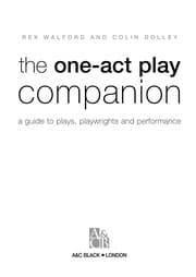 Tapa de The one-act play companion