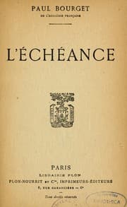 Tapa de L'Échéance