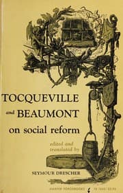 Tapa de Tocqueville and Beaumont on social reform