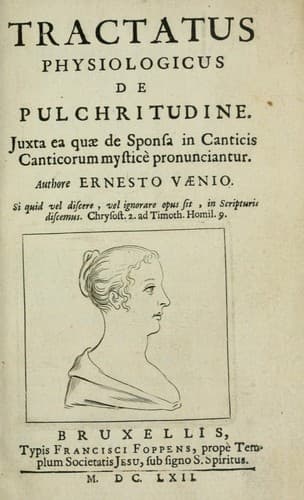 Tapa de Tractatus physiologicus de pulchritudine