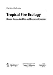 Tapa de Tropical fire ecology