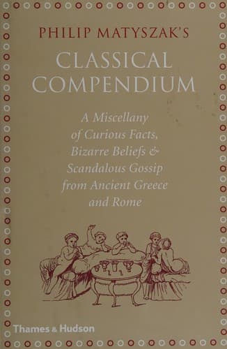 Tapa de Philip Matyszak's classical compendium