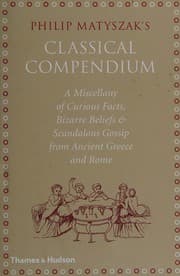 Tapa de Philip Matyszak's classical compendium