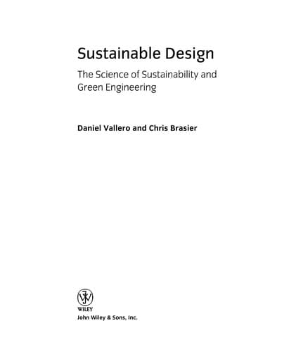 Tapa de Sustainable design