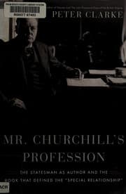 Tapa de Mr. Churchill's profession