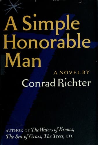 Tapa de A simple honorable man