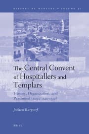 Tapa de The central convent of Hospitallers and Templars