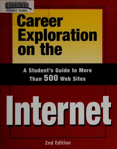Tapa de Career exploration on the Internet