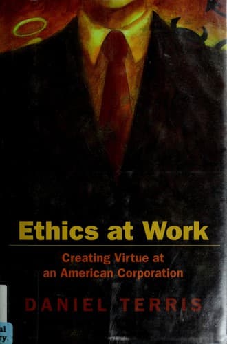 Tapa de Ethics at work