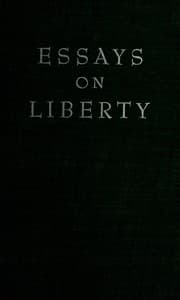 Tapa de Essays on liberty