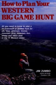Tapa de How to plan your western big game hunt