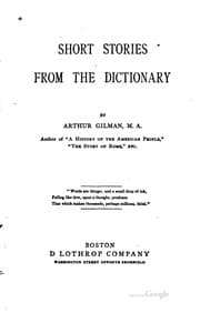 Tapa de Short stories from the dictionary
