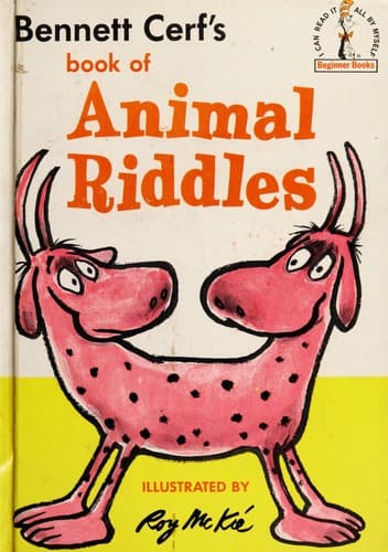Tapa de B Cerf Animal Riddle B34