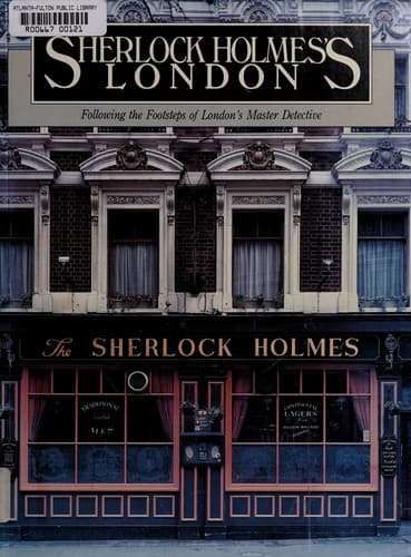 Tapa de Sherlock Holmes's London