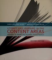 Tapa de Literacy and learning in the content areas