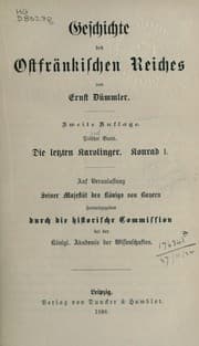 Tapa de Geschichte des ostfränkischen reiches