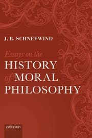 Tapa de Essays on the history of moral philosophy