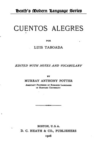 Tapa de Cuentos alegres