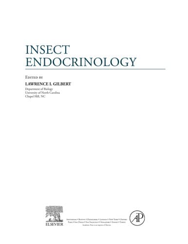Tapa de Insect endocrinology