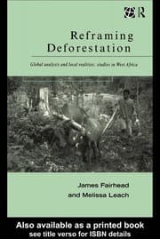 Tapa de Reframing deforestation
