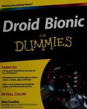 Tapa de Droid Bionic for dummies