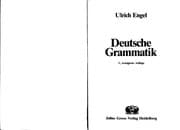 Tapa de Deutsche Grammatik