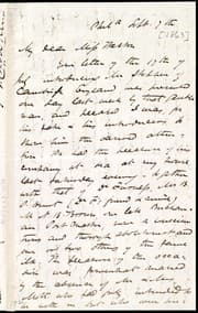 Tapa de [Letter to] My dear Miss Weston