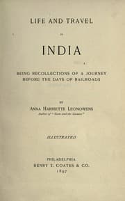 Tapa de Life and travel in India