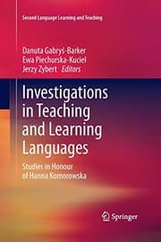Tapa de Investigations in Teaching and Learning Languages