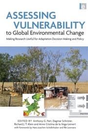 Tapa de Assessing vulnerability to global environmental change