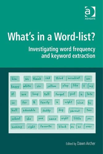 Tapa de What's in a word-list?