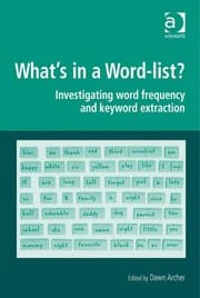 Tapa de What's in a word-list?
