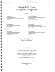 Tapa de Biological soil crusts