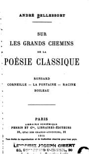 Tapa de Sur Les Grands Chemins de la Poesie Classique