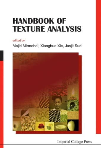 Tapa de Handbook of texture analysis