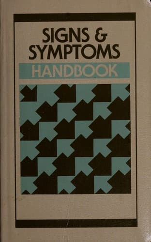 Tapa de Signs and symptoms