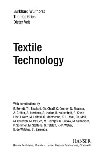 Tapa de Textile Technology