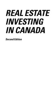 Tapa de Real estate investing in Canada