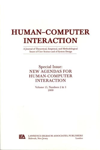 Tapa de Human-computer interaction