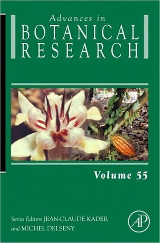 Tapa de Advances in botanical research