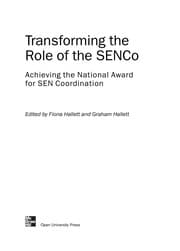 Tapa de Transforming the role of the SENCo