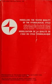 Tapa de Modelling the water quality of the hydrological cycle